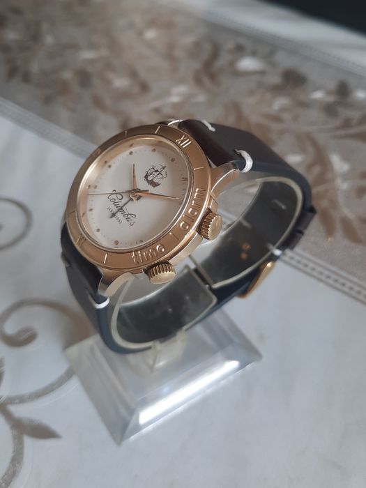 Позолоченные часы Columbus сигнал