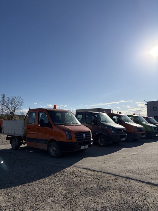 Vindem din stoc diferite autoutilitare doka Crafter si Iveco Daily cu bena basculabila