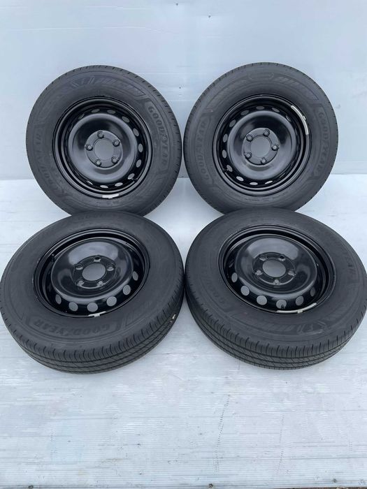 Set jante noi cu anvelope vara noi 205 75 R16c Renaut Master Movano