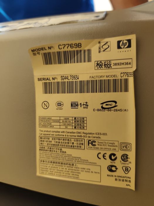 Принтер HP DesignJet 500, 24" (C7769B).