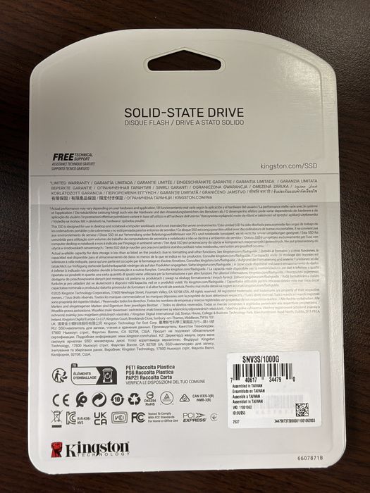 SSD M.2 Kingston 1 TB