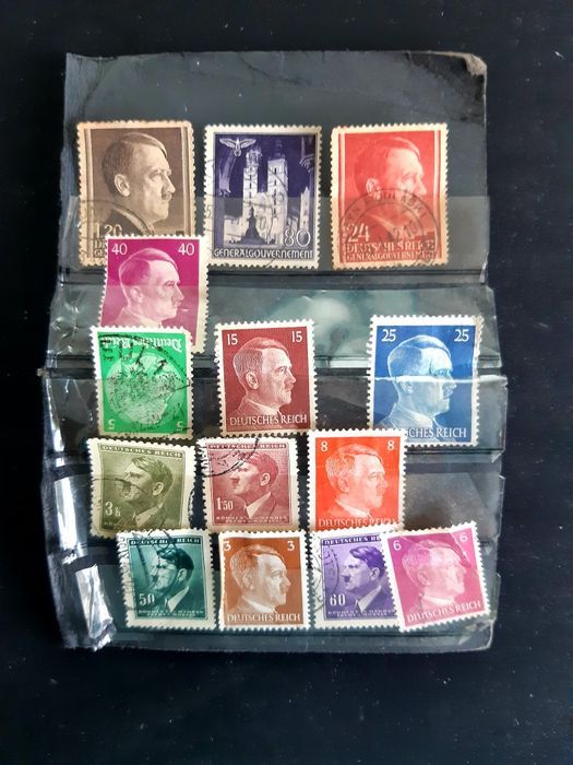 Lot timbre naziste