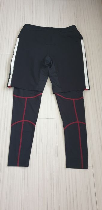 Philipp Plein Sport 2 in 1 Stretch Mens Size M / L  НОВО! ОРИГИНАЛ! Мъжки Къси Панталони + Клин