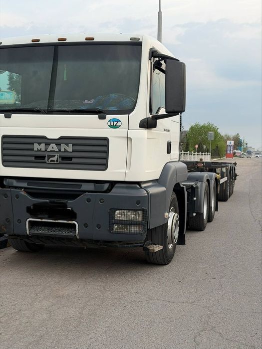 MAN TGA 26.400 + MERKER Прицеп Сотилади