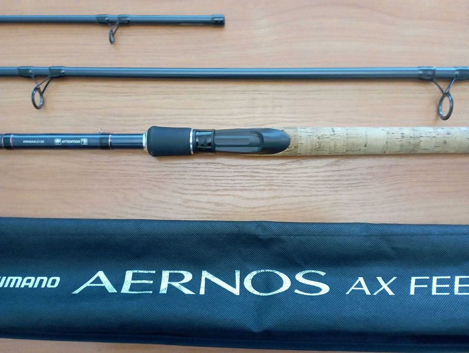 Фидер Shimano aernos long cast 3.96m. 120g.