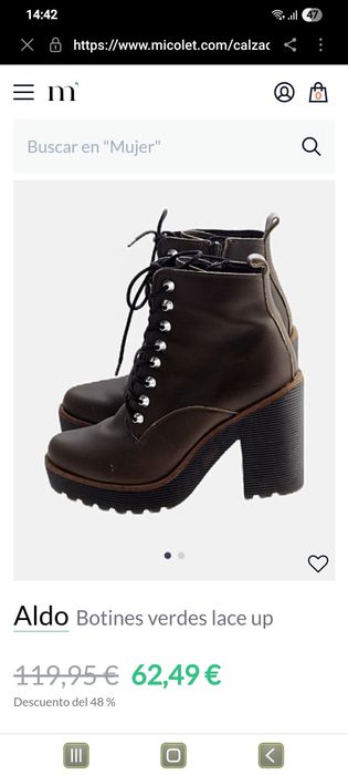 Botine de piele Aldo