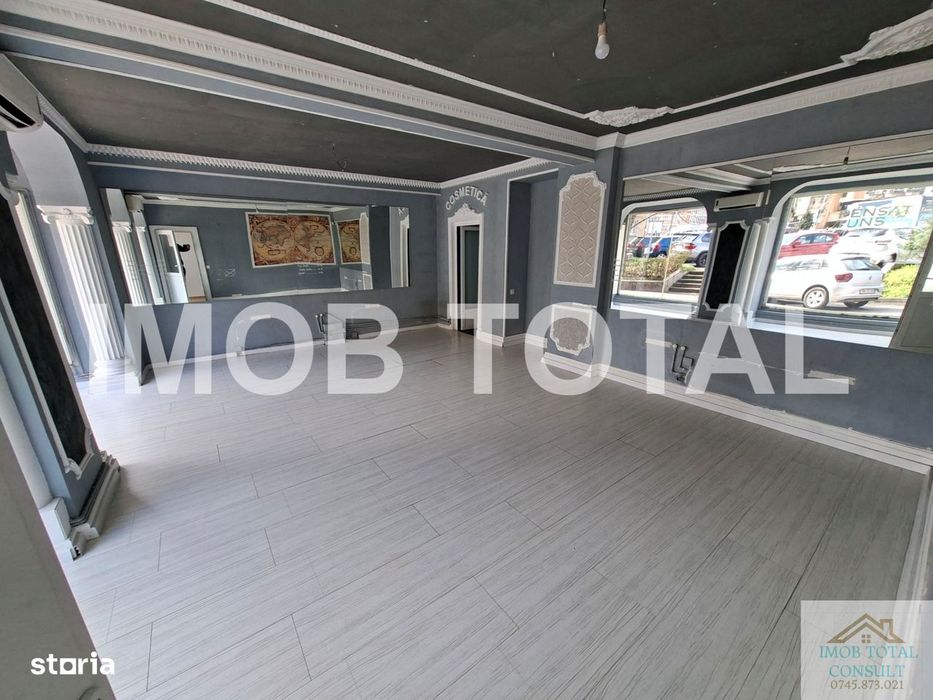 De Închiriat:Spațiu Comercial 60 mp–Pitești Centru (Parter cu Vitrină)