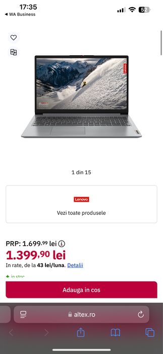 Laptop Lenevo Nou