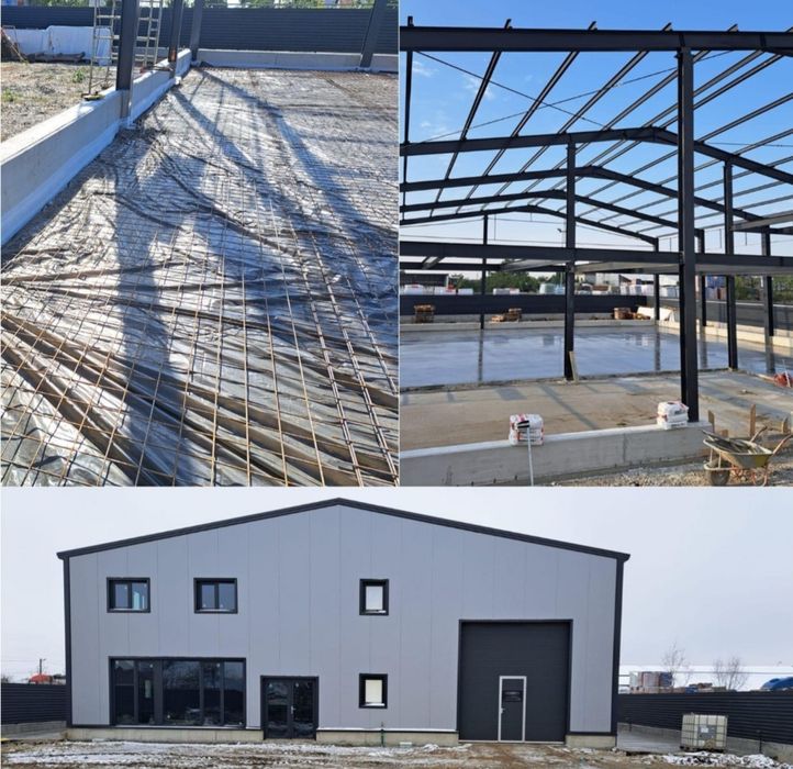 Oferta 34 de euro mp la structuri  metalice