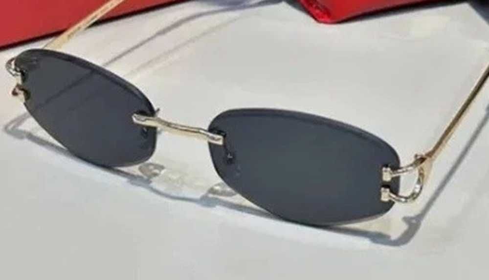 Ochelari De Soare Cartier Unisex Argintiu Vara