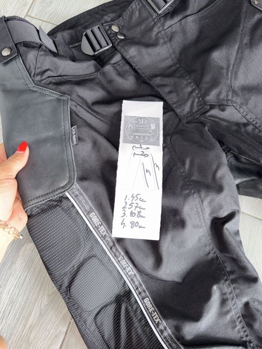 Pantaloni moto Polo textil și piele măsura 52