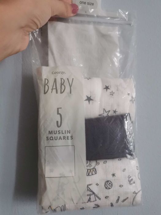 Бебешки памучни пелени