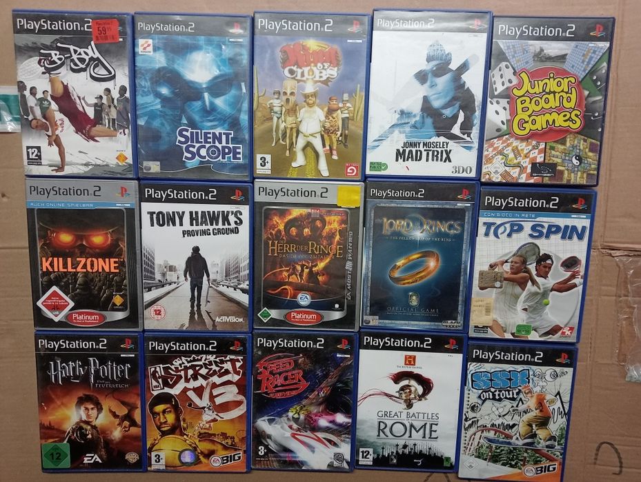 Vand Gt, spider man si altele ps2
