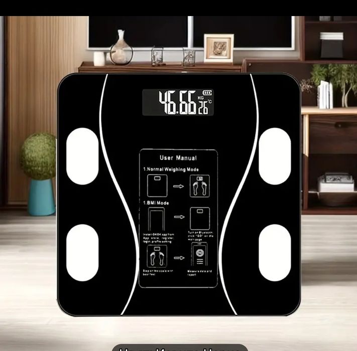 Дигитална смарт везна кантар със връзка със смсртфон