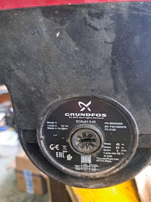 Grundfos scala 1 Defect