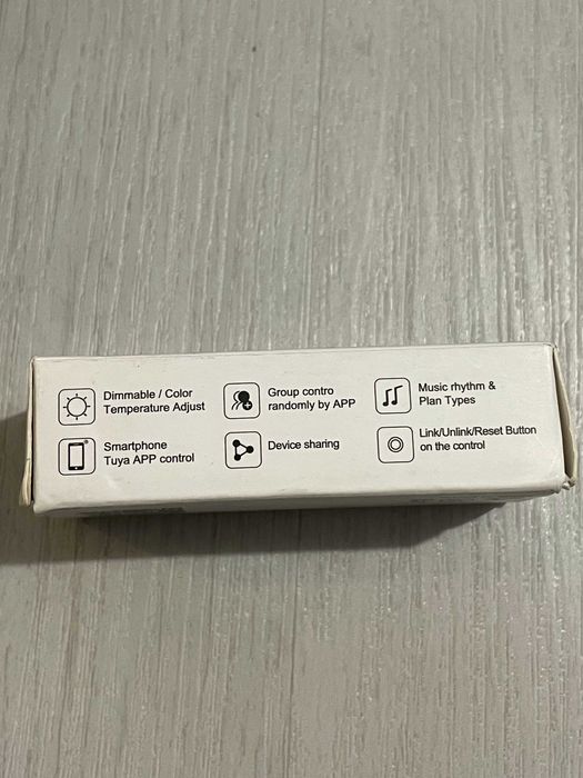 Controller LED Zigbee 3.0 compatibil Tuya banda LED CCT alb variabil