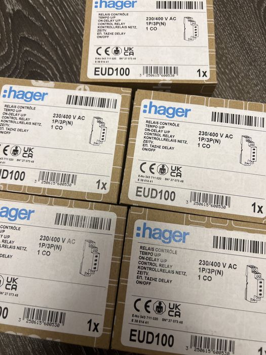 Releu monitorizare tensiune Hager EUD100