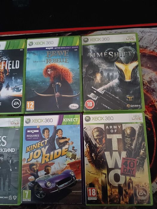 Lot 10 Jocuri Xbox 360 in stare foarte buna