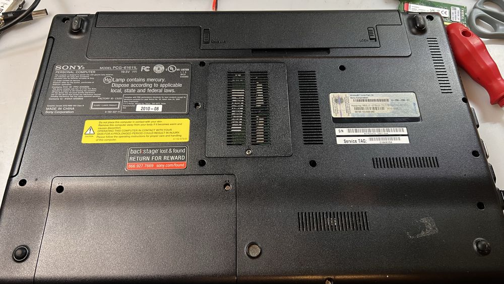 Sony VAYO PCG-61611L  работещ отличен колекционерски