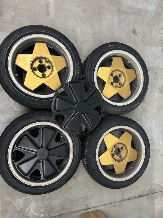 Jante Borbet A 4x100 7,5Jx16 ET 20 cu cauciucuri noi 185/55 r16