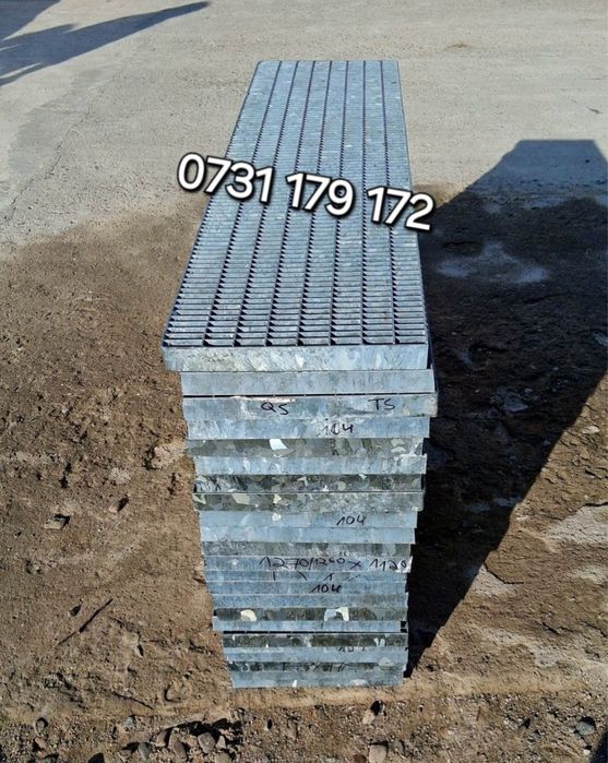 trepte zincate platforme