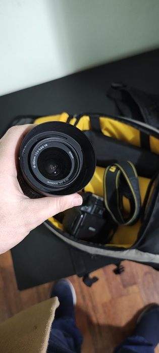 Kit Complet DSLR Nikon D5100 + 2 Obiective si Geanta