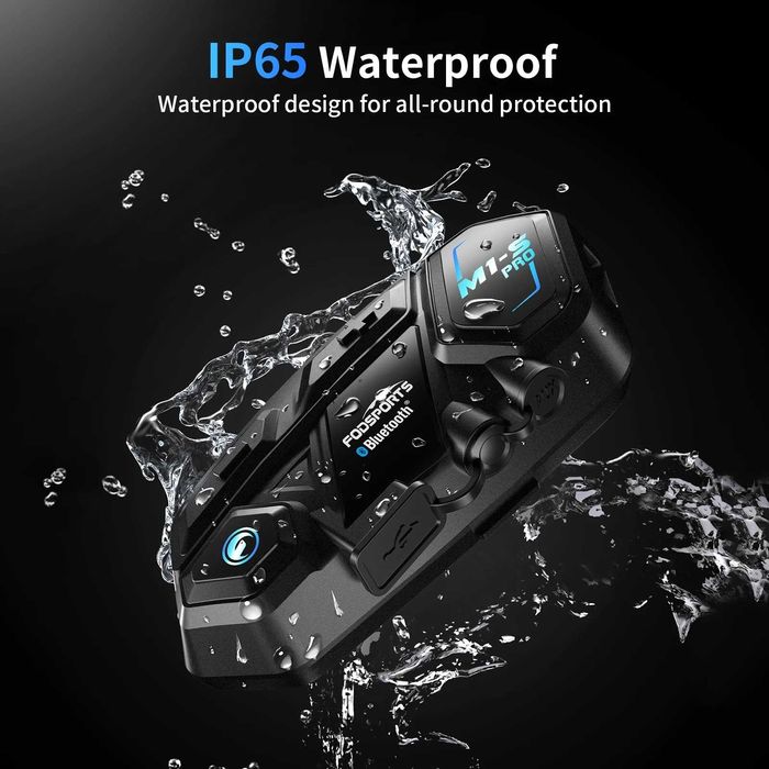 M1S Pro Bluetooth Intercom Headset