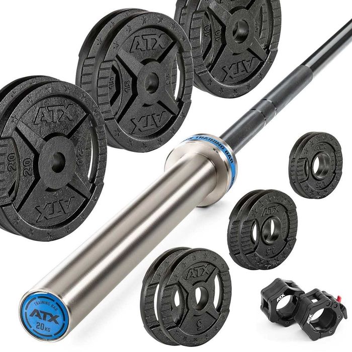 Олимпийски Лост и Дискове - Щанга 127.5 кг / Фитнес Оборудване