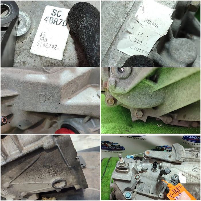 CUTIE DE VITEZE MANUALĂ NISSAN X-TRAIL T32 1.6 dCi 2015 / 2014–2018  / COD OEM 320104BR7D / SC4BR7D / 5142742 (5C)