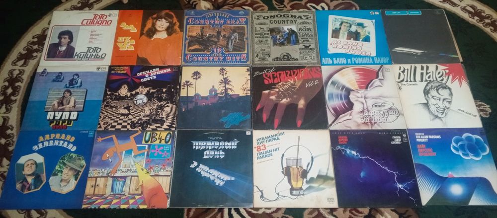 Мировые виниловые пластинки