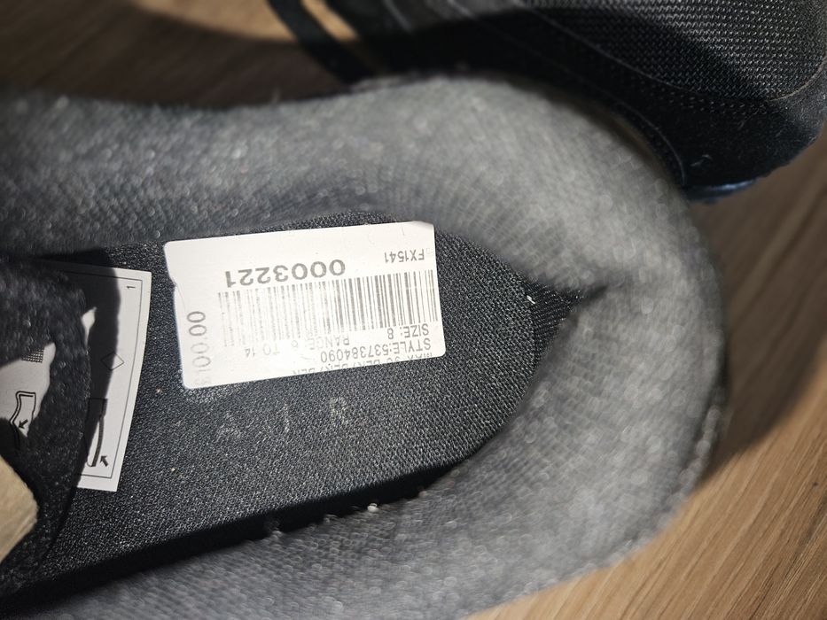 Adidași Nike air max negru si albastru