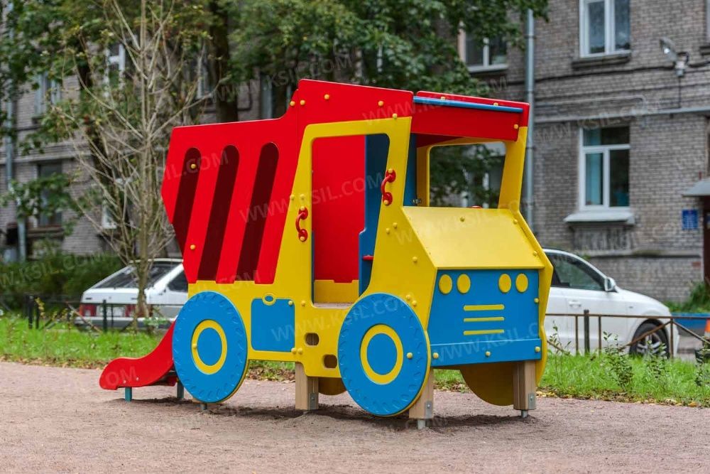 Детские площадки KSIL Болалар майдончаси Ролевые машины Горки Карусели