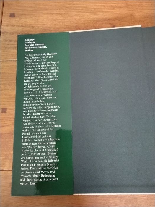Продавам албум на Пол Сезан - френски художник живописец Paul Cezanne