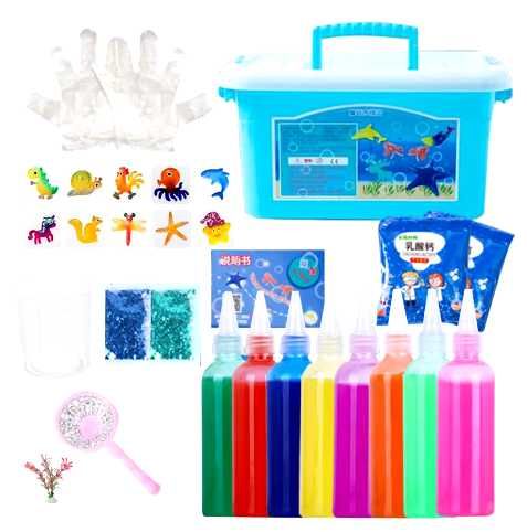 Вълшебен 3D Гел желе Морски животни Арт Комплект Направи си сам