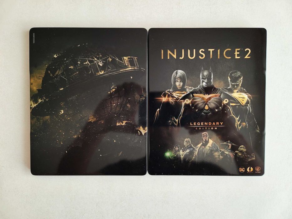 Injustice 2 Legendary Steelbook Edition за PlayStation 4/PS4/ПС4/PlayStation 5/PS5/ПС5/Плейстейшън 4/Плейстейшън 5