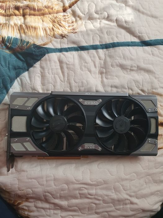 Placa video evga GeForce gtx 1070 8gb,în  stare foarte bună