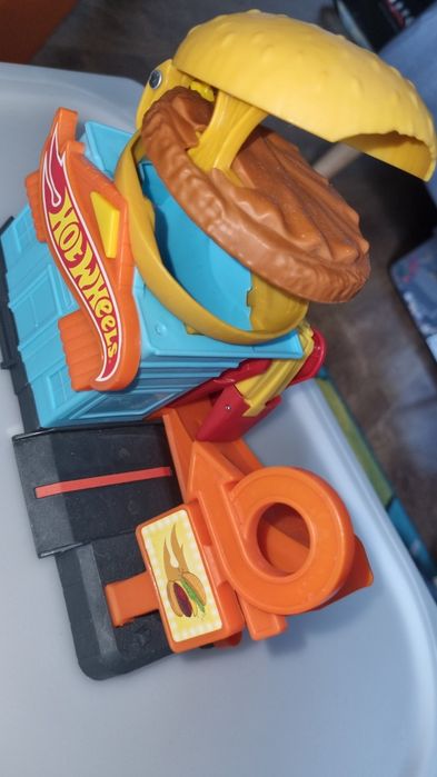 Set Hot Wheels City Hamburger