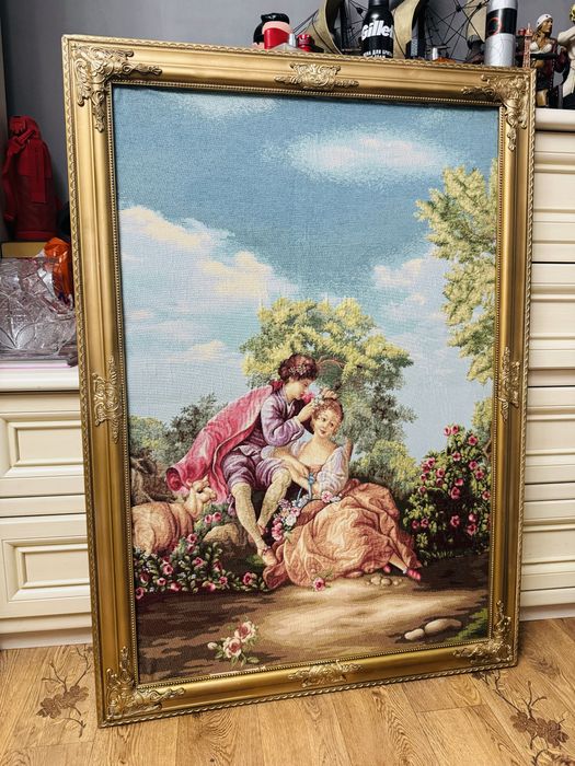 Картина гобелен ГДР