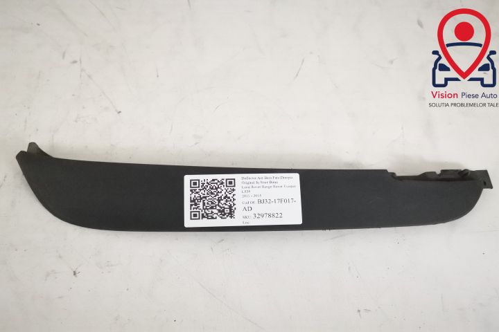 Въздушен дефлектор Предна Дясна Лента Оригинален В Добро Състояние Лен