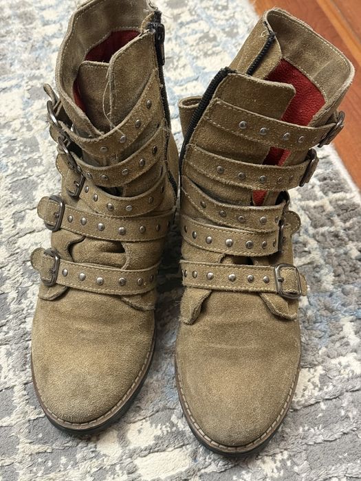 Весенняя обувь Замша