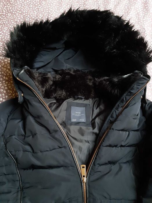 Geaca dama cu gluga detasabila - Zara