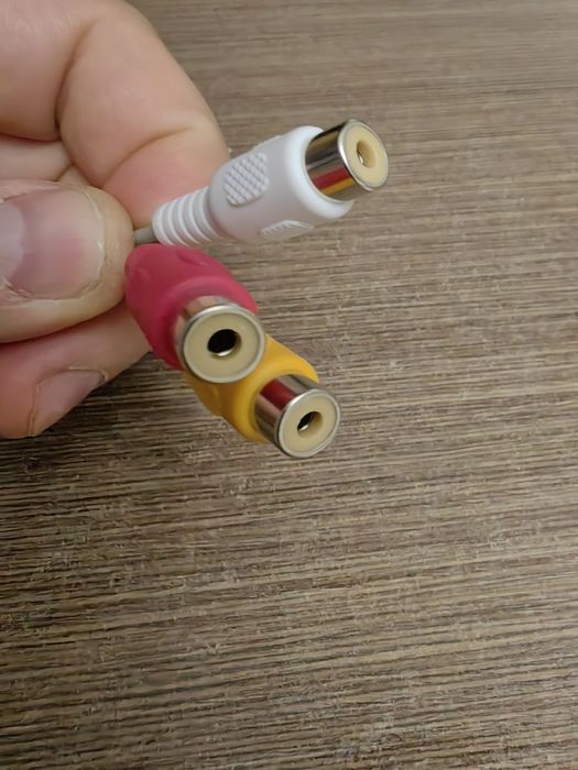 Переходник aux-тюльпан