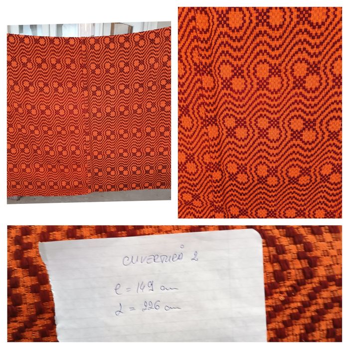 Cuvertura/covor/țol de lana Bucovina