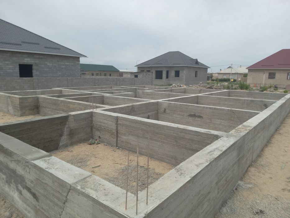 Фундамент, бетон