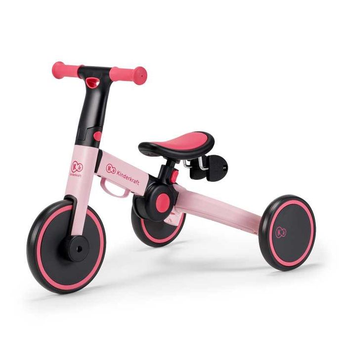 Kinderkraft триколка 3в1 4TRIKE PINK с нарушена опаковка