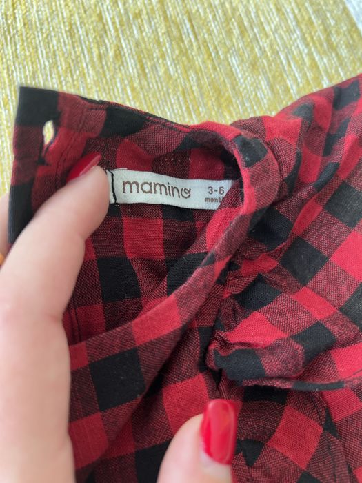 Сарафан в клеточку