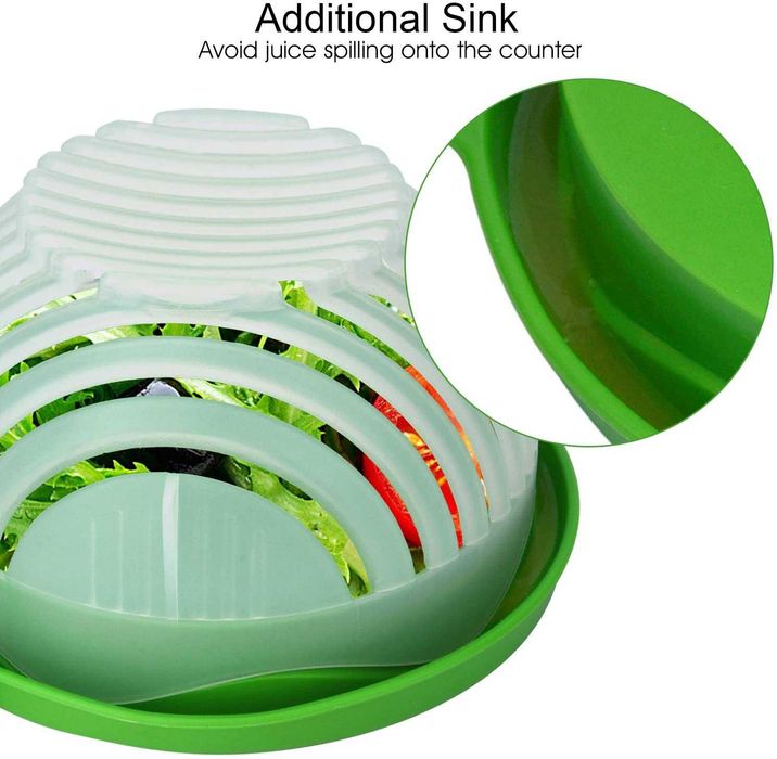 Salata in 60 secunde. Spalata, diversificata si taiata!Mananca sanatos