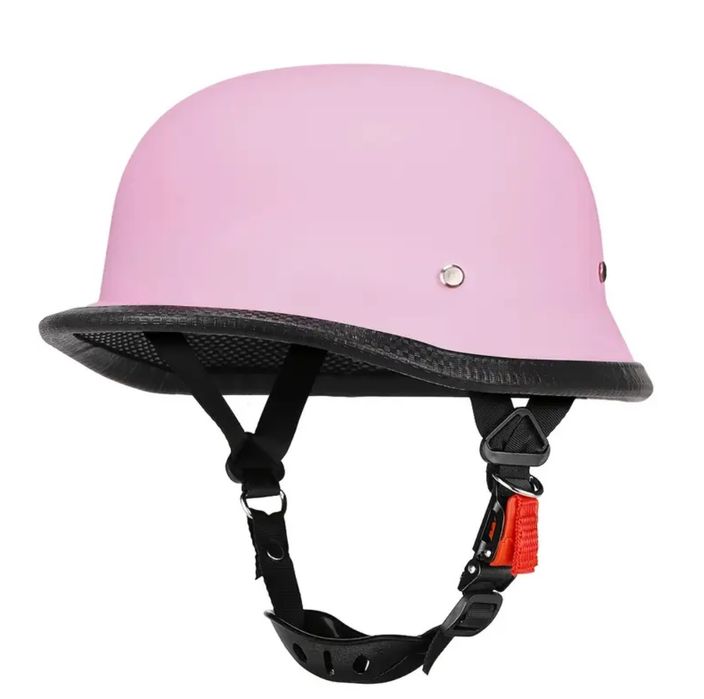 Casca moto roz stil chopper