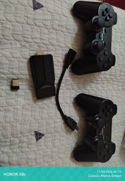 Game stick plasteshin