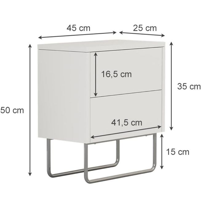 Комплект 2 нощни шкафчета 5892 х2